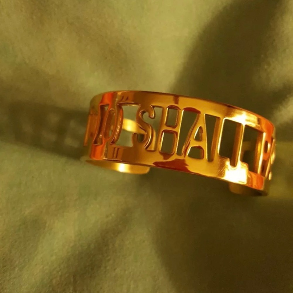 Rustic cuff this too shall pass